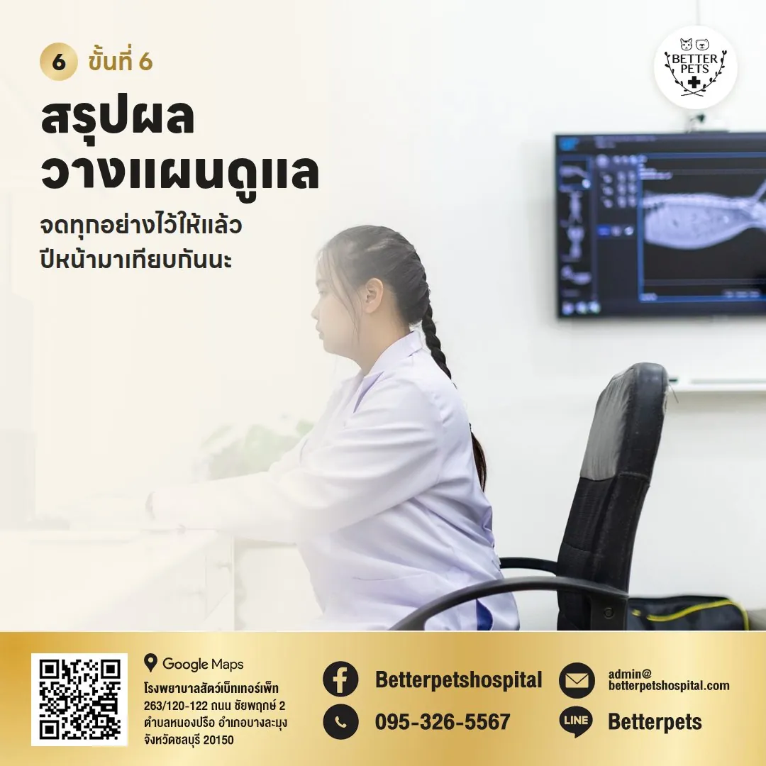 สรุปผลตรวจและวางแผนดูแลสุขภาพ
